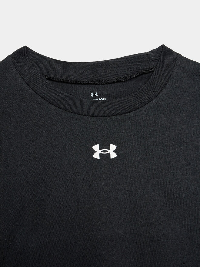 Under Armour Under Armour T-Shirt Ua Crop Sportstyle Logo Ss 1380878 Schwarz Loose Fit