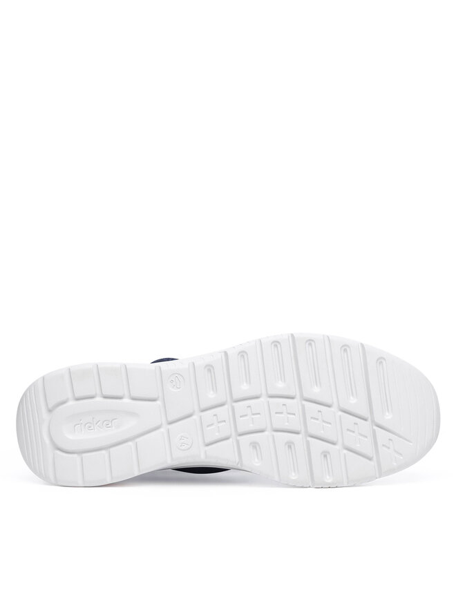 Rieker Sneakersy Rieker B7376-15 Modrá