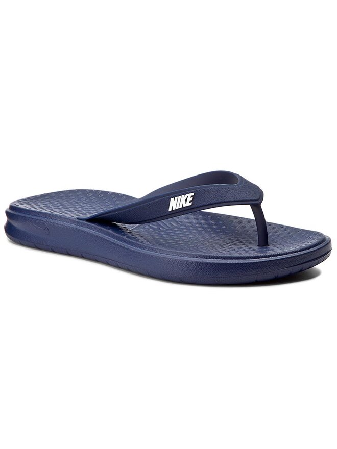 Tongs Nike Solay Thong 882690 400 Bleu marine chaussures