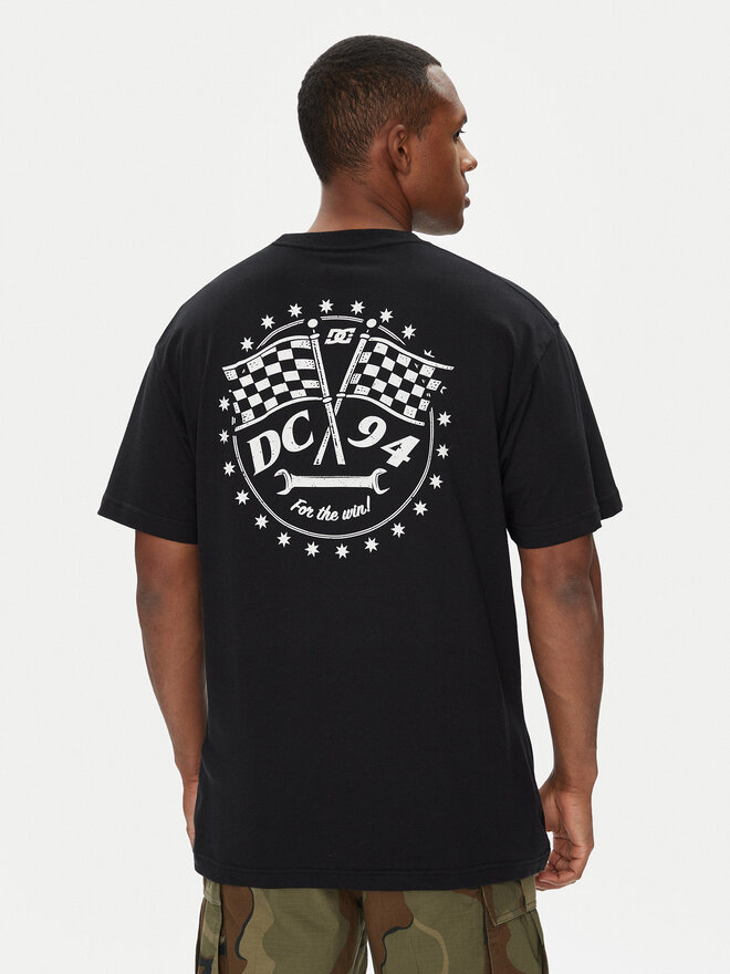 DC DC Футболка ADYZT05467 Чорний Regular Fit
