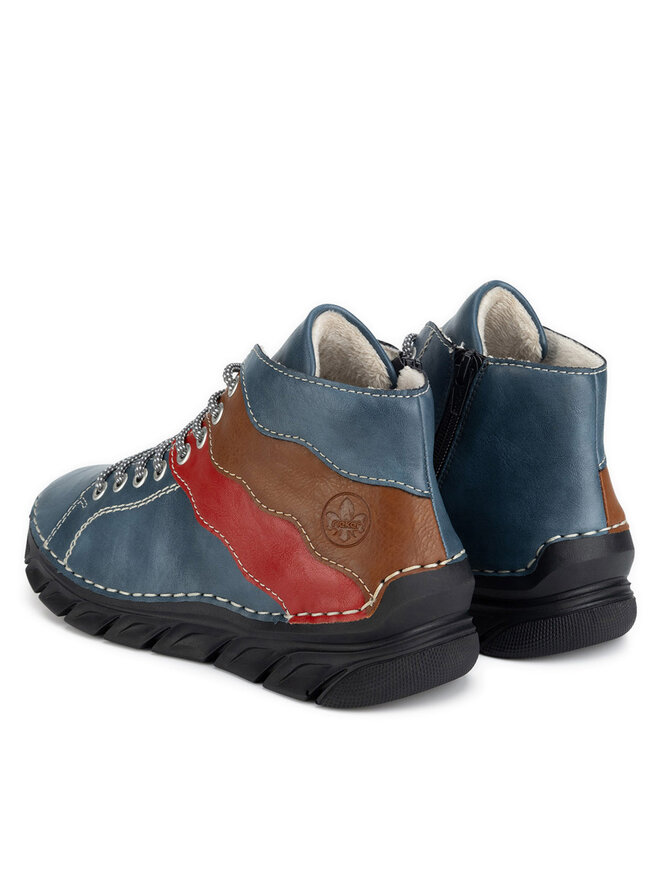 Rieker Botine Rieker 55004-14 Albastru
