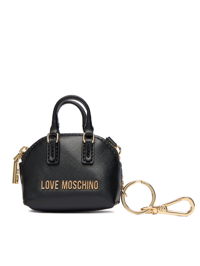 LOVE MOSCHINO Funda para llaves LOVE MOSCHINO JC5412PP0NKZ0000 Negro