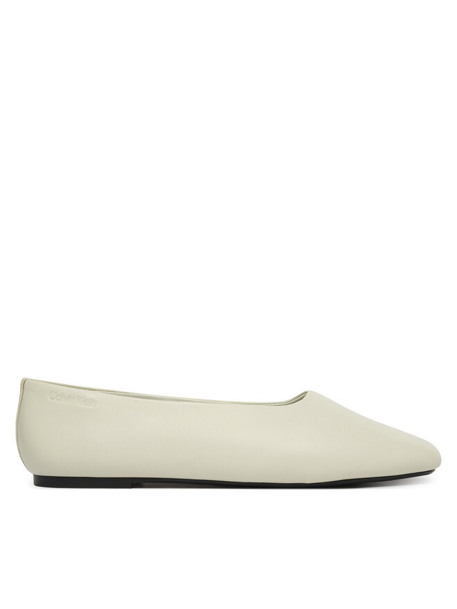 Calvin Klein Ballerinas Calvin Klein Round Ballerina Lth HW0HW02943 Weiß