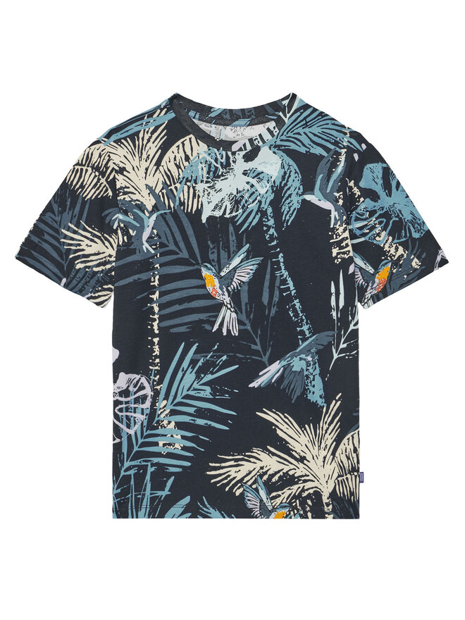 Jack&Jones Junior Jack&Jones Junior Majica Hawaii 12269894 Mornarsko modra Regular Fit