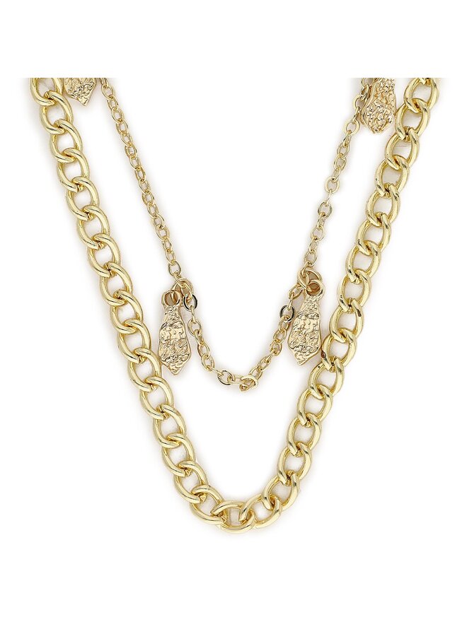 Pieces Ogrlica Pieces Balia 17135118 Zlata