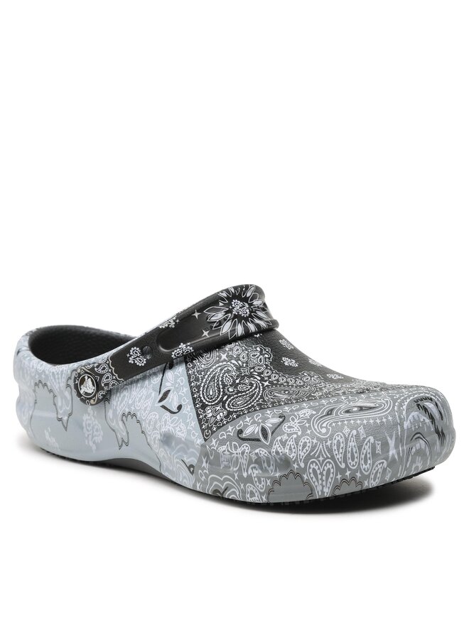 Crocs Шльопанці Crocs Bistro Graphic Clog 204044 Сірий