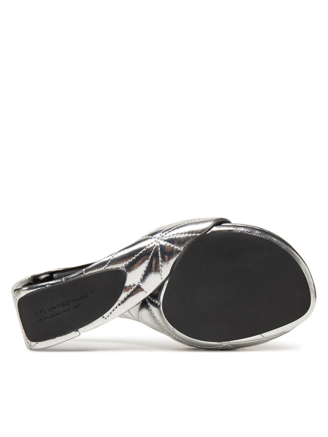 United Nude Шльопанці United Nude Mobius Hi 10001902188 Срібний