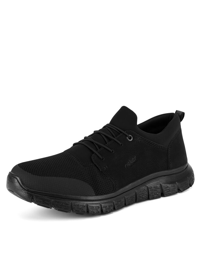 Rieker Sneakersy Rieker B6650-00 Čierna