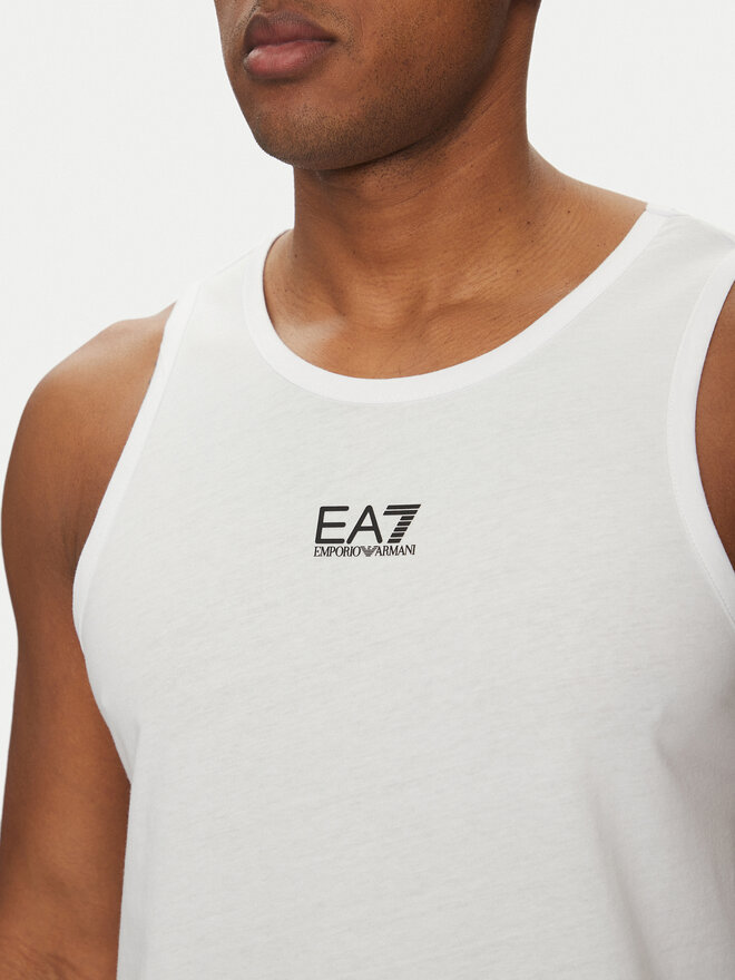EA7 Emporio Armani EA7 Emporio Armani Майка 7M000295 AF10375 U0002 Білий Regular Fit