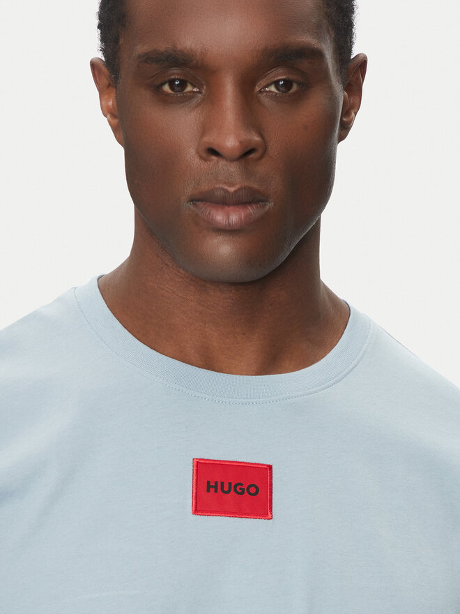 HUGO HUGO Camiseta Diragolino212 50447978 Azul Regular Fit