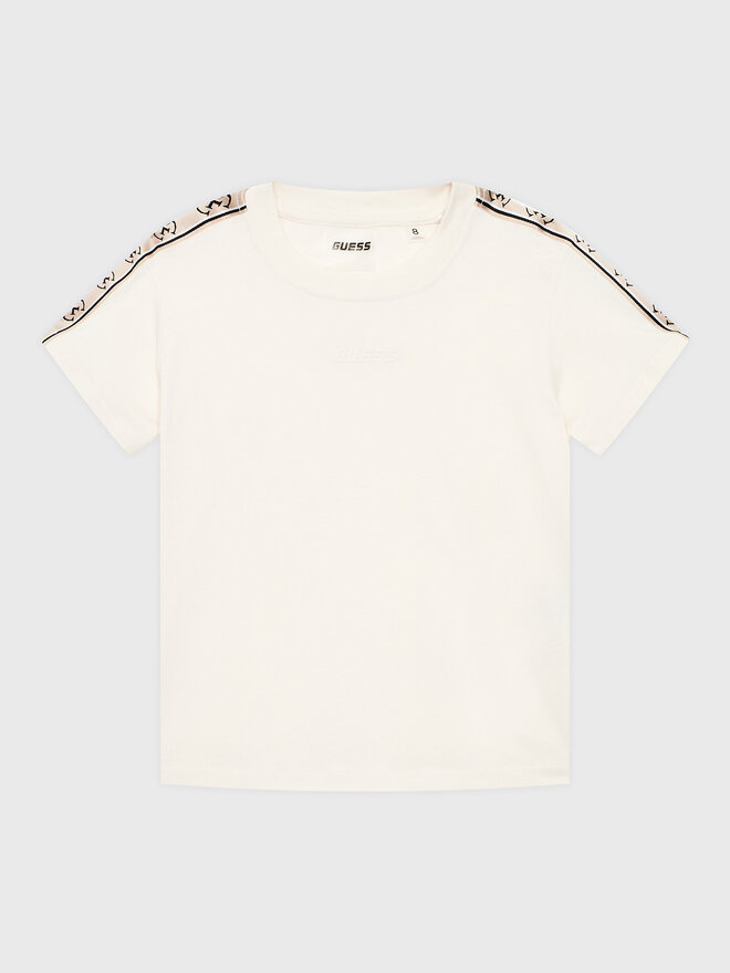 Guess Guess Camiseta J3RI47 I3Z14 Écru Regular Fit