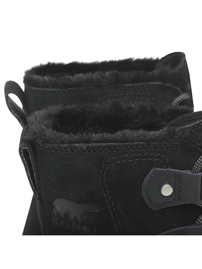 Sorel Schneeschuhe Sorel Explorel II Joan Faux Fur Wp NC4462-010 Schwarz