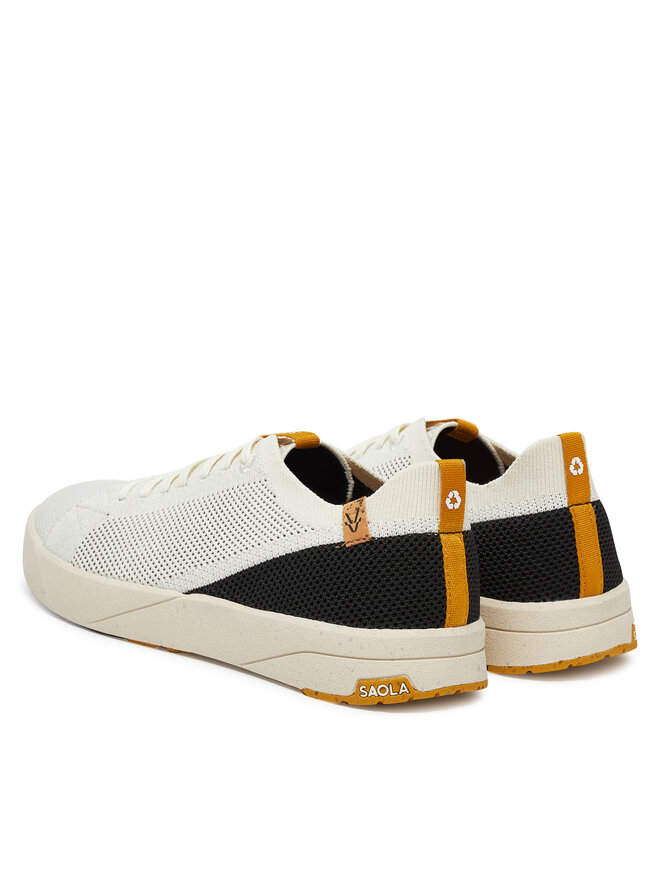 Saola Сникърси Saola Cannon Knit W 2.0 SAO5105 Бял