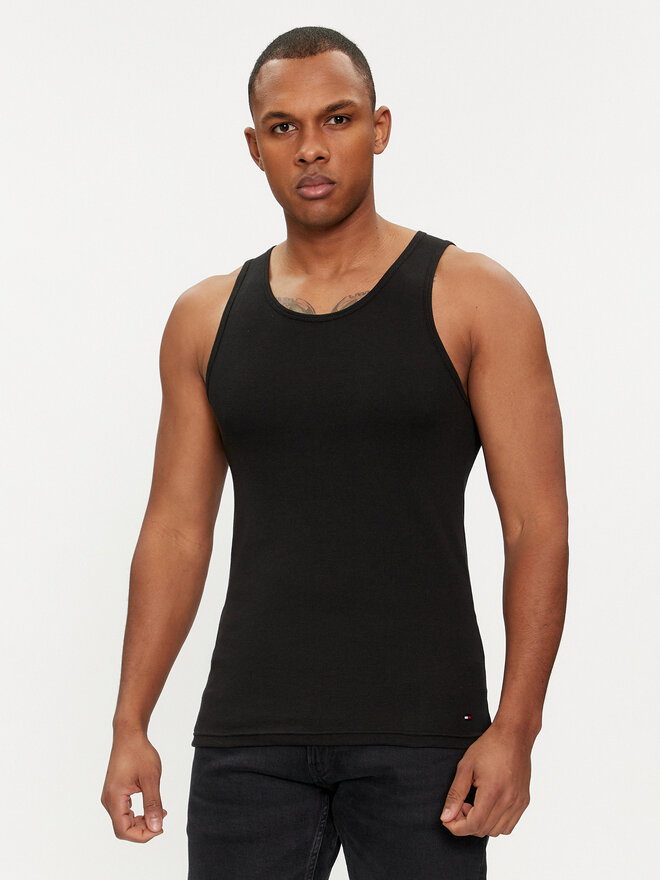 Tommy Hilfiger Tommy Hilfiger 3 db-os trikó szett UM0UM03179 Fekete Slim Fit
