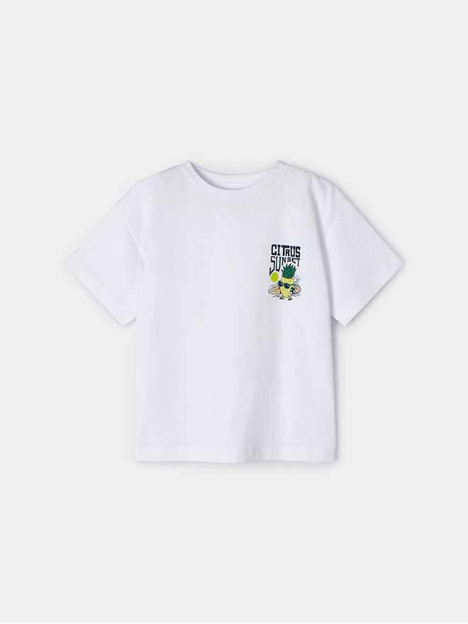 Mayoral Mayoral T-Shirt 3023 Λευκό Regular Fit