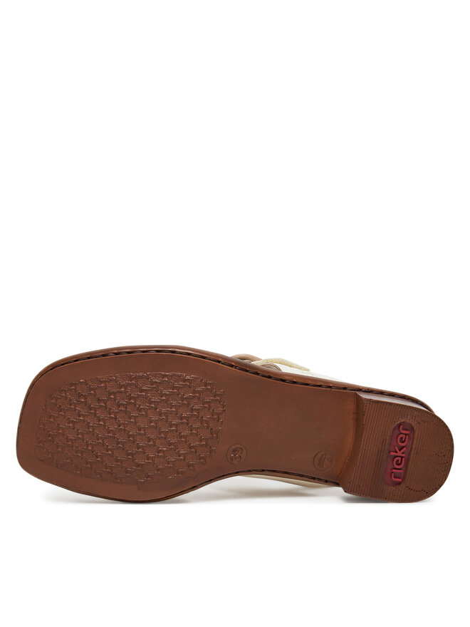 Rieker Sandale Rieker 62663-60 Écru