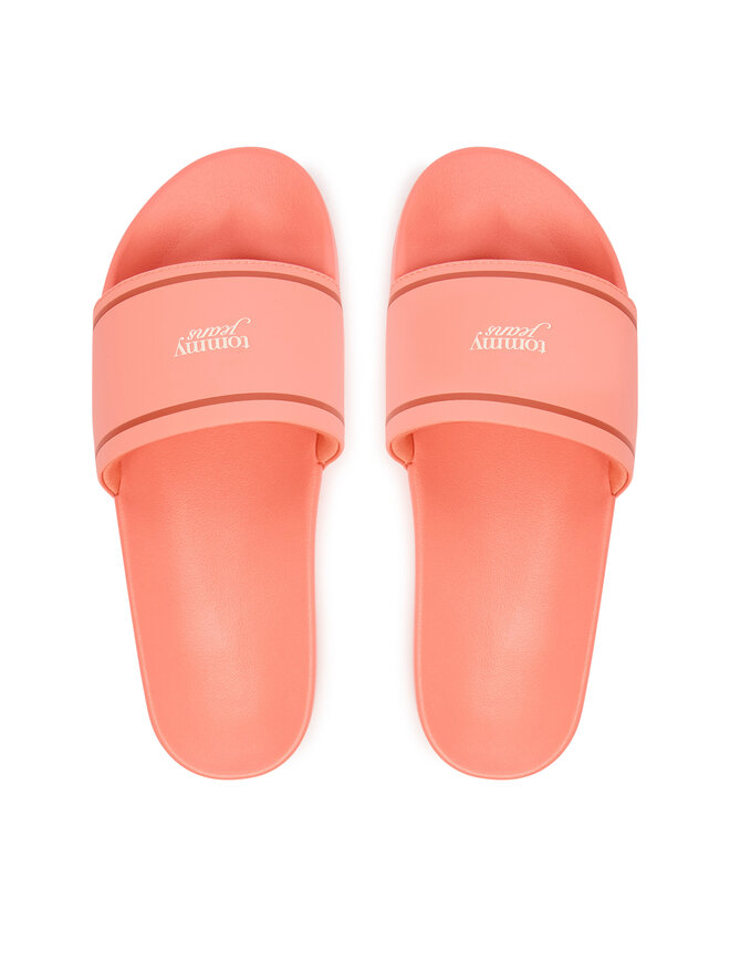 Tommy Jeans Pantoletten Tommy Jeans Tjw Poolslides EN0EN02976 Rosa