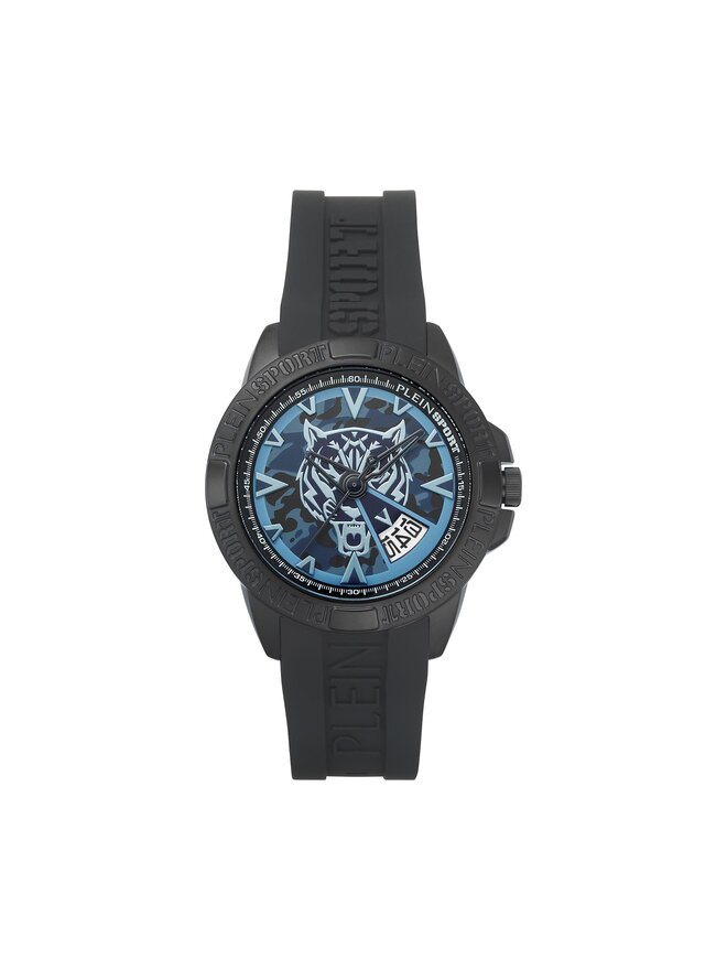 Plein Sport Sat Plein Sport Touchdown Camo PSFBA0523 Crna