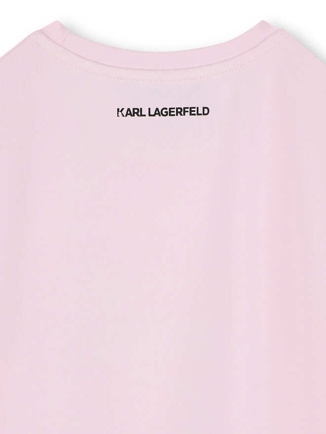 Karl Lagerfeld Kids Karl Lagerfeld Kids Футболка Z30491 S Рожевий Regular Fit