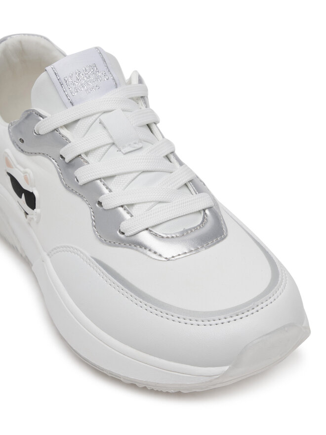 Karl Lagerfeld Kids Сникърси Karl Lagerfeld Kids Z30373 S Бял