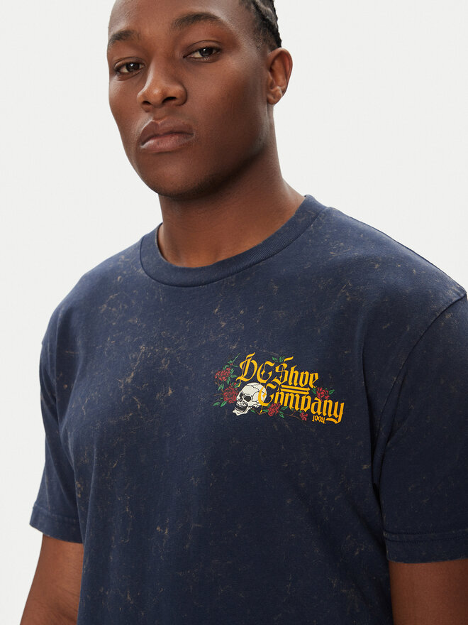 DC DC Camiseta ADYZT05460 Azul marino Heritage Fit