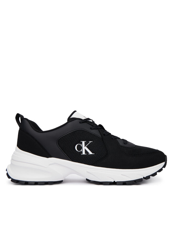 Calvin Klein Sneakers Calvin Klein Hike Runner Lace Up Su Mesh HM0HM02448 Schwarz