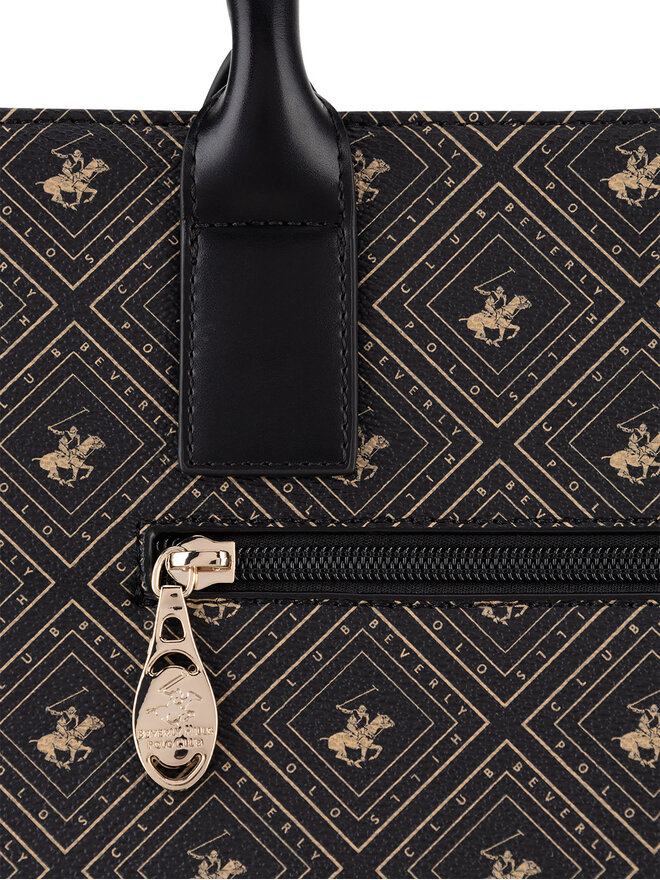 Beverly Hills Polo Club Geantă Beverly Hills Polo Club BHPC-S-004-07 Negru
