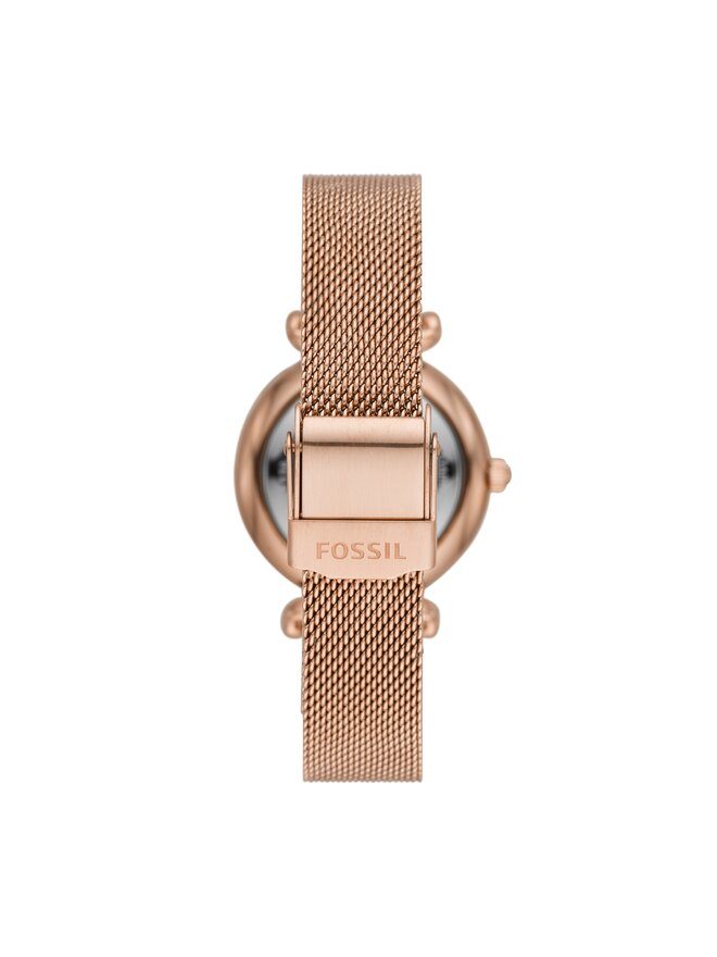 Fossil Uhr Fossil Carlie Mini ES4836 Goldfarben