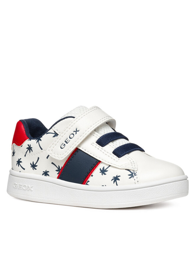 Geox Sneakersy Geox B Eclyper B455LA 000BC C0050 Bílá