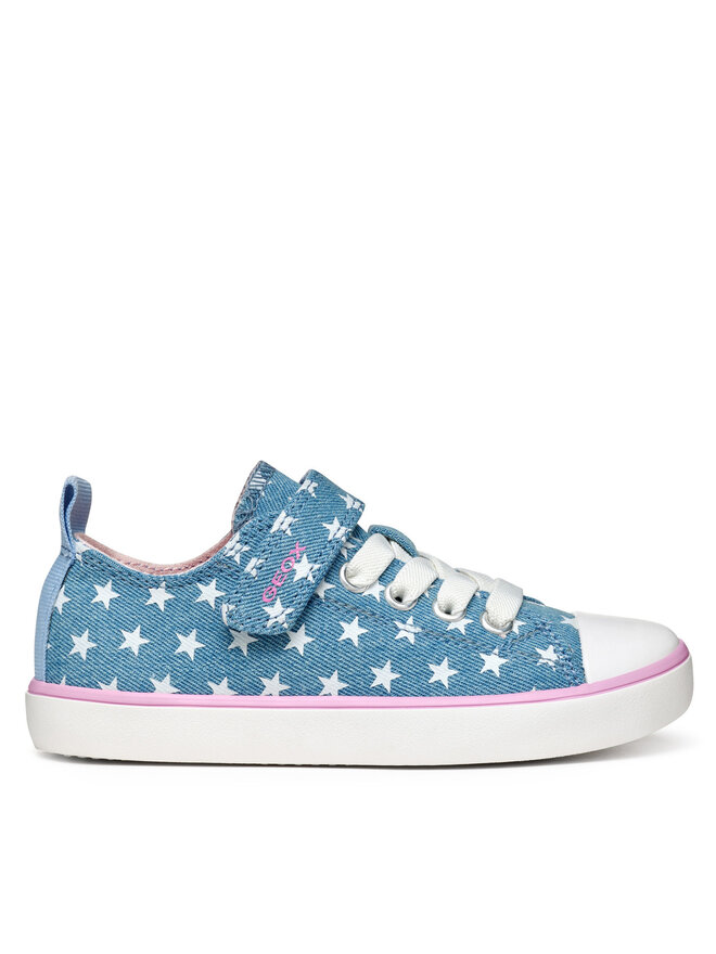 Geox Sneakers aus Stoff Geox J Gisli J454NA 000AN C4008 S Blau