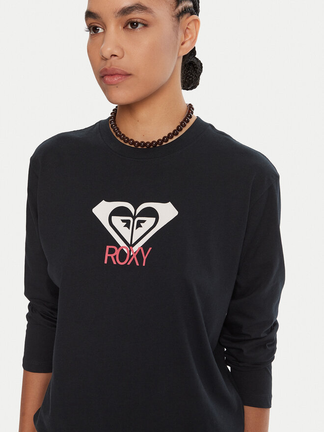 Roxy Roxy Blusa Hangloose Art Ls ERJZT06035 Negro Regular Fit