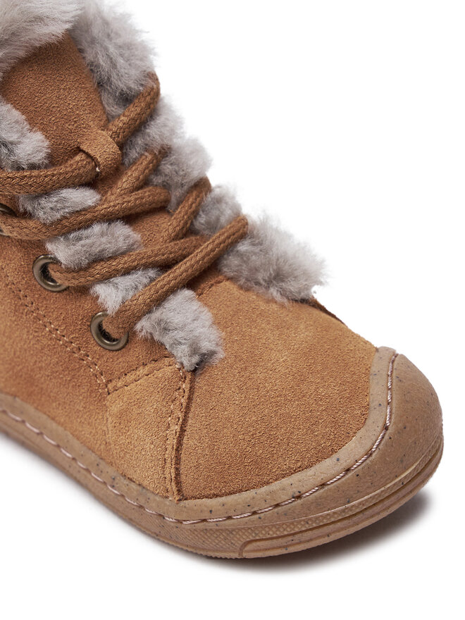 Froddo Gležnjarji Froddo Minni Suede Laces G2110140-2 M Rjava