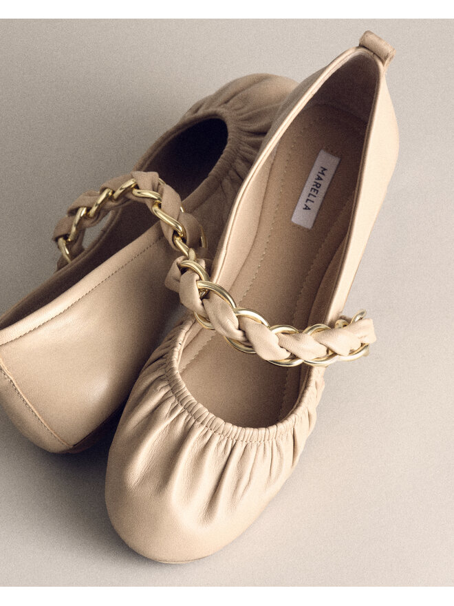Marella Ballerinas Marella Matteo 2513521096200 Beige