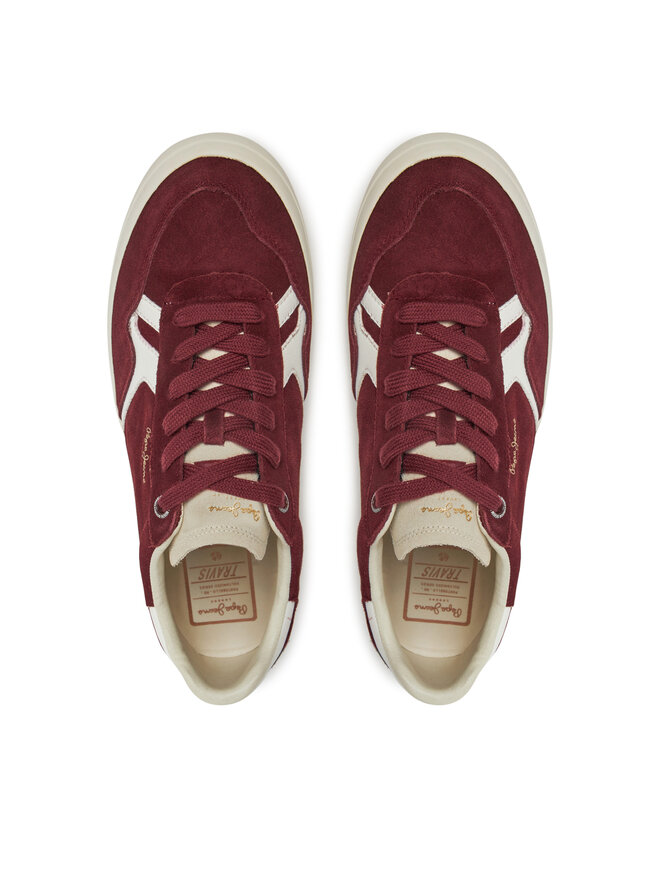 Pepe Jeans Sneakers Pepe Jeans PMS31058 Bordeaux