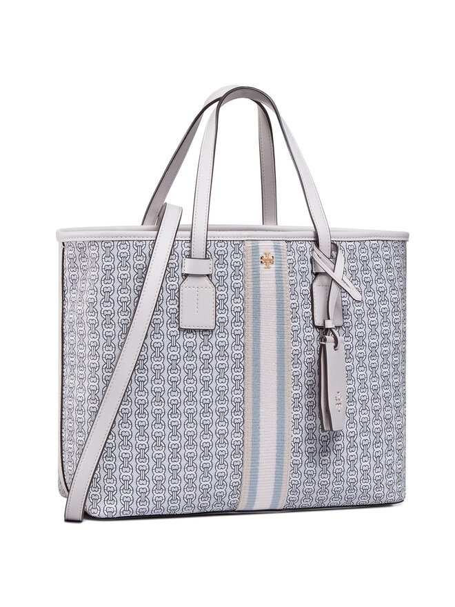 Tory burch gemini link tote new ivory on sale