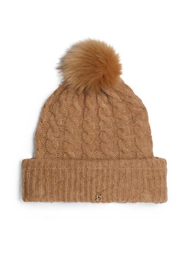 Tommy Hilfiger Σκούφος Tommy Hilfiger Timeless AW0AW16989 Μπεζ