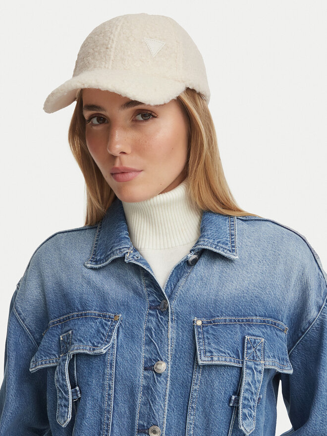 Guess Cap Guess V6YZ06 W3269 Creme