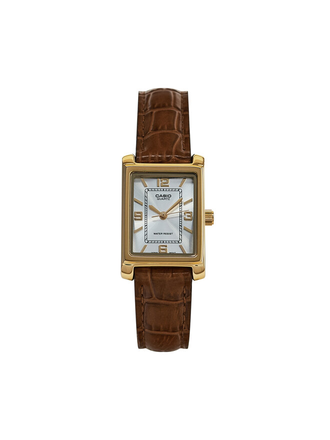 Casio Uhr Casio Classic LTP-1234PGL-7AEG Braun