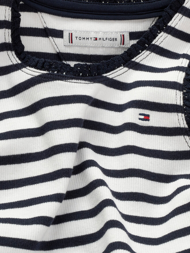 Tommy Hilfiger Tommy Hilfiger Felső Essential KG0KG08588 S Sötétkék Regular Fit