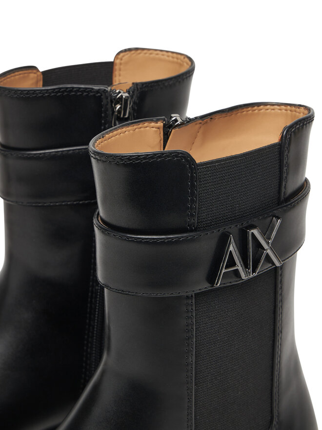 Armani Exchange Ботильйони Armani Exchange XW001634 AF17474 UC001 Чорний