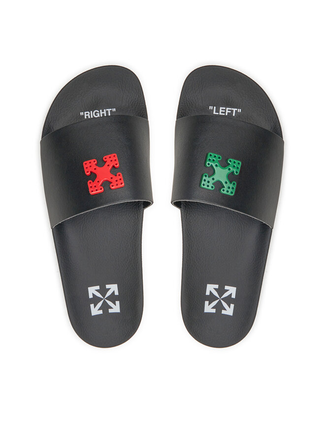 Off-White Natikači Off-White OMIC001S22MAT0041025 Črna