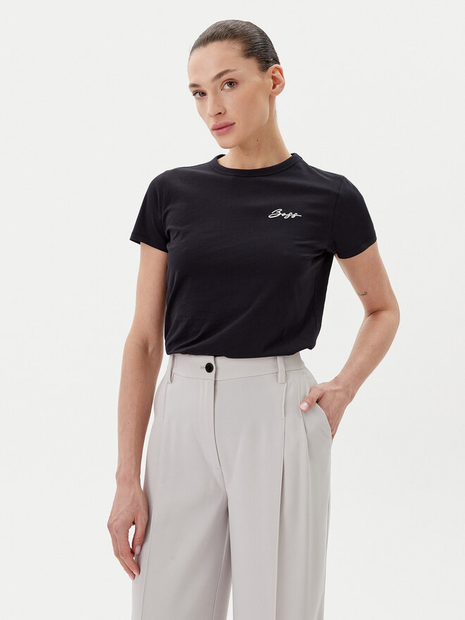 BOSS BOSS T-Shirt C_Elogo_20 50541343 Schwarz Slim Fit