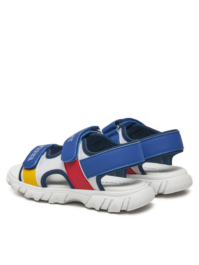 Tommy Hilfiger Sandały Tommy Hilfiger Velcro Sandal T1B2-33897-1591 S Kolorowy