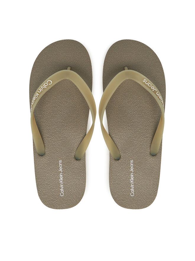 Calvin Klein Jeans Flip-flops Calvin Klein Jeans Thong+ Tpu YM0YM01265 Barna