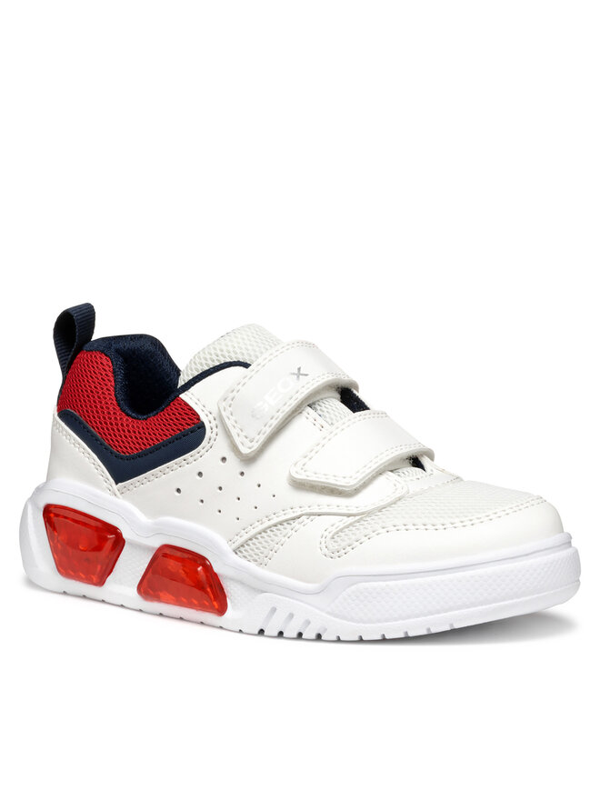 Geox Sneakers Geox J Illuminus J55GVA 014BU C0050 S Weiß