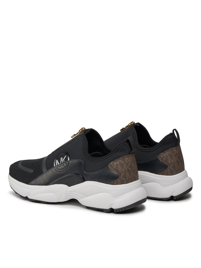 MICHAEL Michael Kors Снікерcи MICHAEL Michael Kors Sami Zip Trainer 43H3SMFSHD Чорний