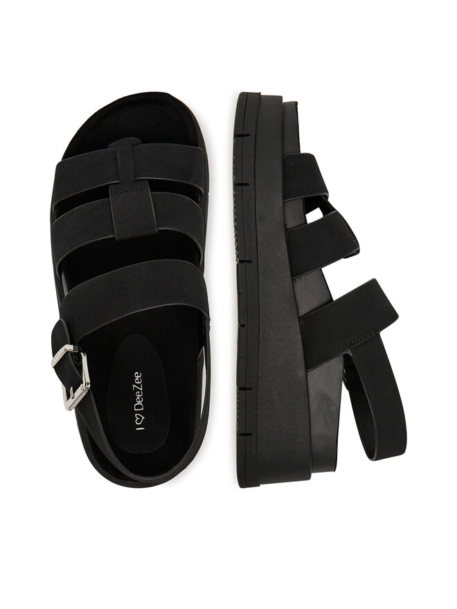 DeeZee Sandalen DeeZee 62273-3 Schwarz