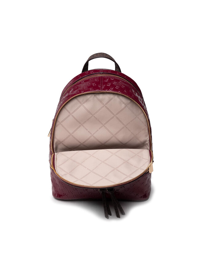 Rucksack MICHAEL Michael Kors Rhea Zip 30F1GEZB2A Dunkelrot eschuhe