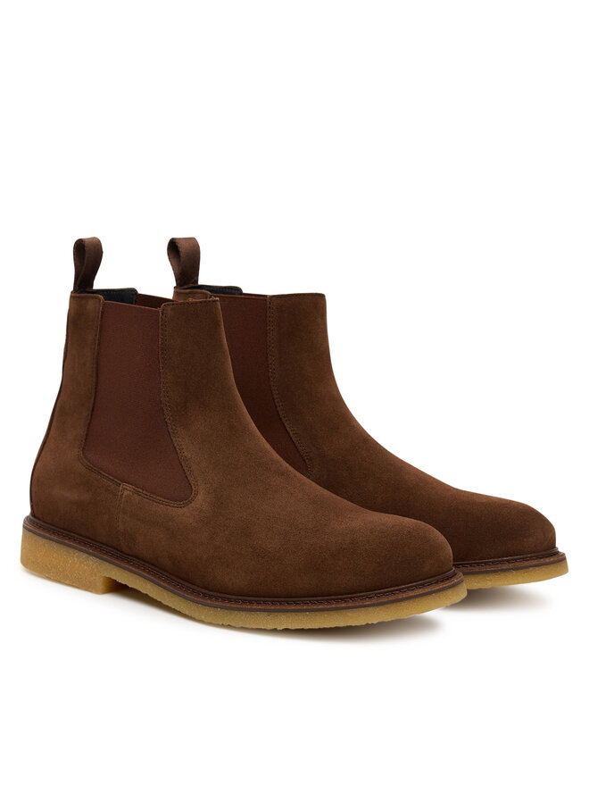 BOSS Botines Chelsea BOSS Kope 50548076 Marrón