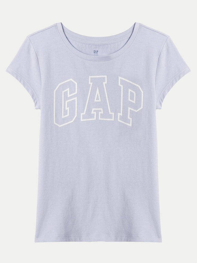 Gap Gap Camiseta 542042-03 Celeste Regular Fit